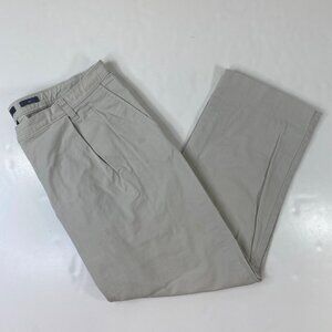 Liz Claiborne Womens Kylie Petite Beige Pants Size 18